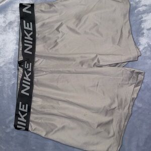 Nike Dri-FIT Light Gray Shorts